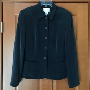 Field Manor Silk Navy Blazer